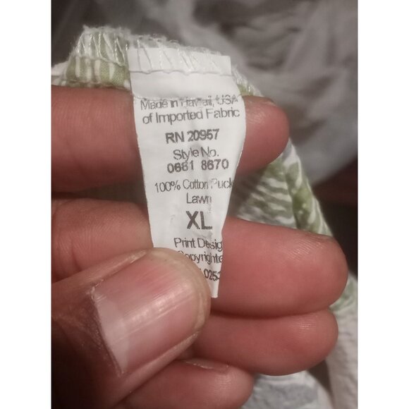 Tori Richard Honolulu Button Shirt Mens Multicolor Hawaiian Floral Print XL - Picture 13 of 15